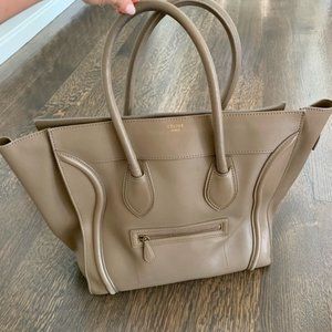 CELINE Large Luggage Tote